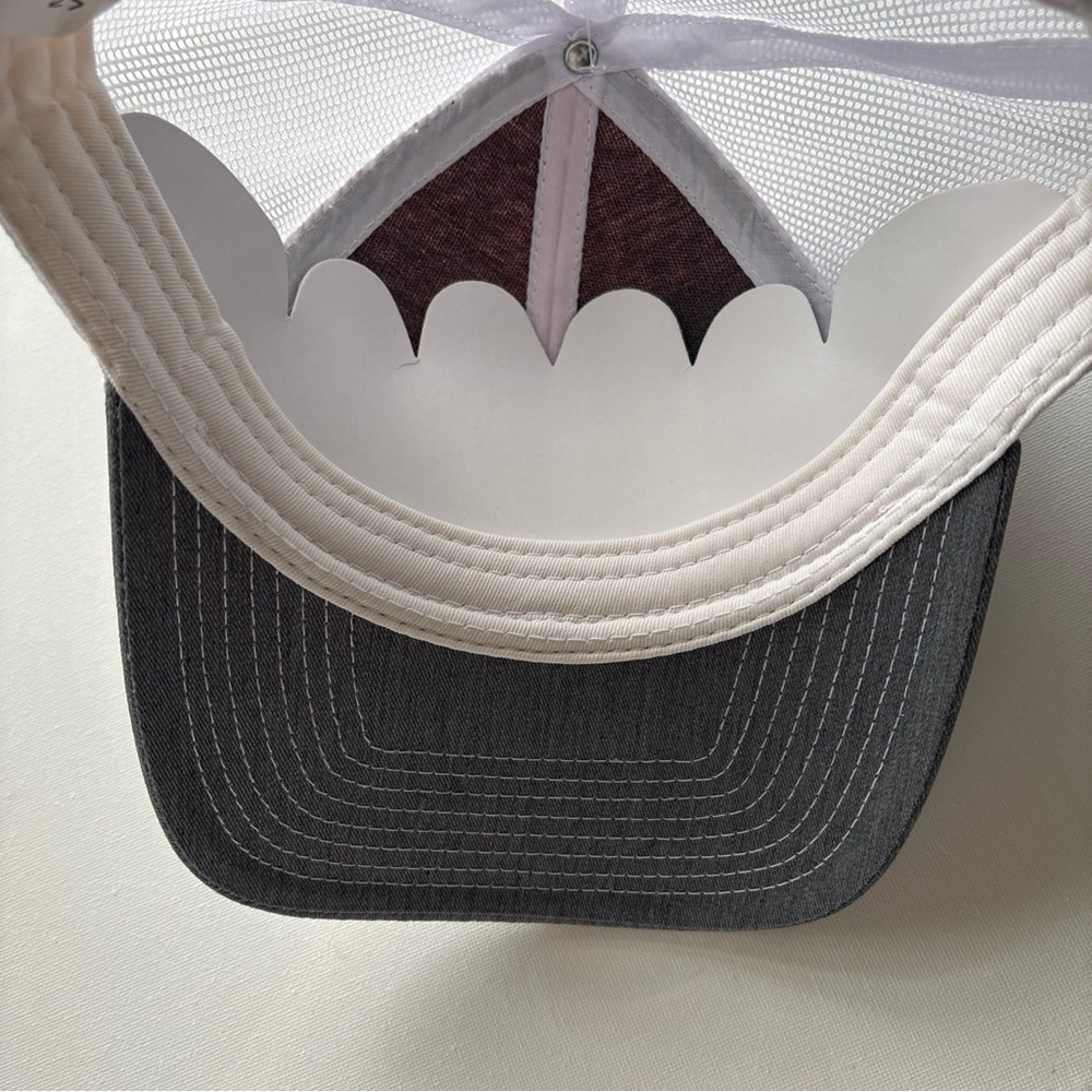 Jeep Pink Front Panel with Gray Bill Trucker Hat - Picture 4 of 6